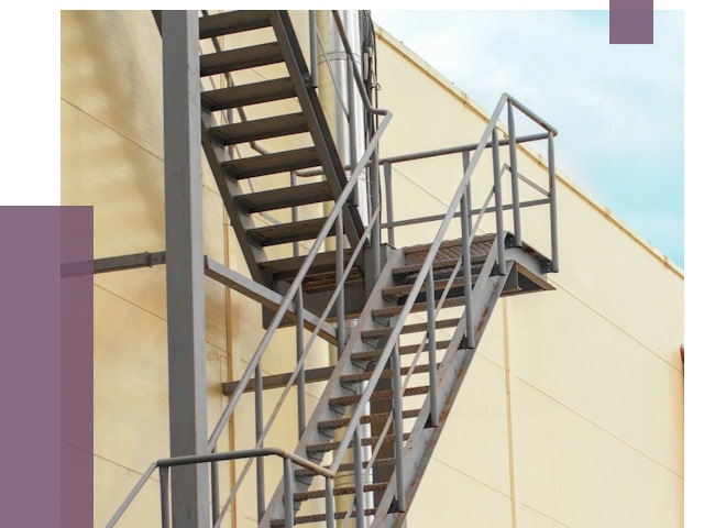 Пожарные лестницы в Черняховске от 12576 руб. — монтаж и продажа | ПРОЛЁТ-Чрх