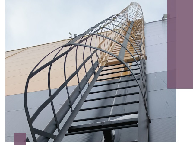 Изготовление и монтаж пожарных лестниц в Черняховске профессионально