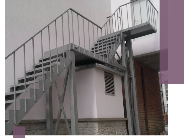 Монтаж пожарных лестниц под ключ в Черняховске с гарантией качества