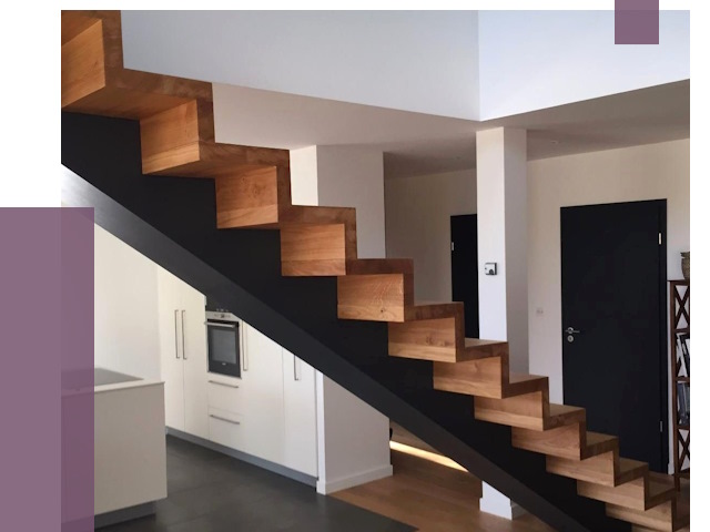 Изготовление деревянных лестниц в Черняховске от 89080 руб. | ПРОЛЁТ-Чрх