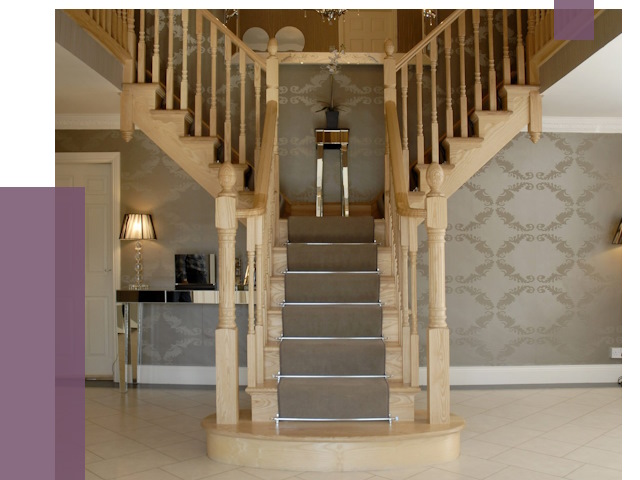 Монтаж деревянных лестниц в Черняховске от 7808 руб. 