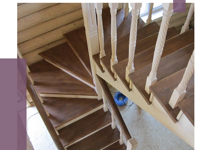 Реставрация деревянных лестниц в Черняховске от 4402 руб.