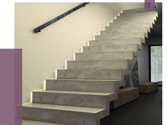 Облицовка бетонных лестниц в Черняховске от 4716 руб/м2 