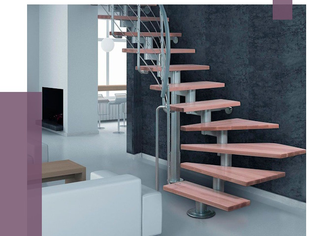 Модульные лестницы в Черняховске от 17292 руб. — купить в ПРОЛЁТ-Чрх