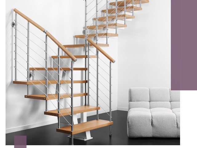 Модульные лестницы под ключ в Черняховске — монтаж и изготовление