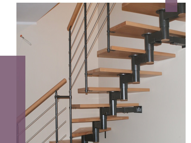Изготовление модульных лестниц в Черняховске от 11790 руб. 
