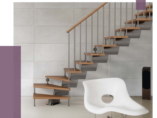 Монтаж модульных лестниц в Черняховске от 6498 руб. 