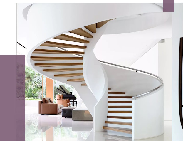 Винтовые лестницы в Черняховске под ключ от 49780 руб. | ПРОЛЁТ-Чрх