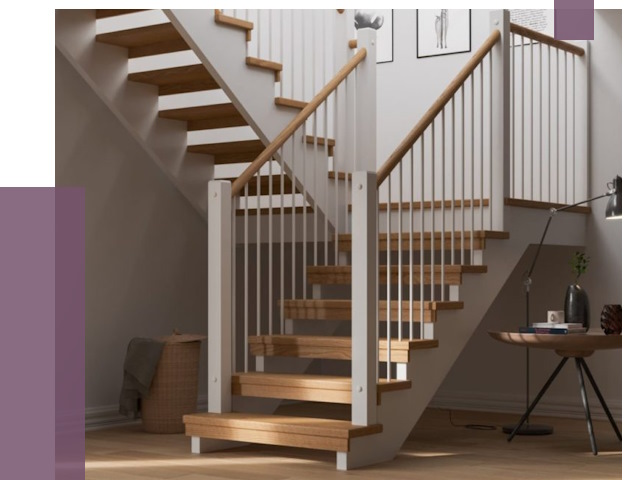 Маршевые лестницы в Черняховске от 39038 руб. — монтаж | ПРОЛЁТ-Чрх