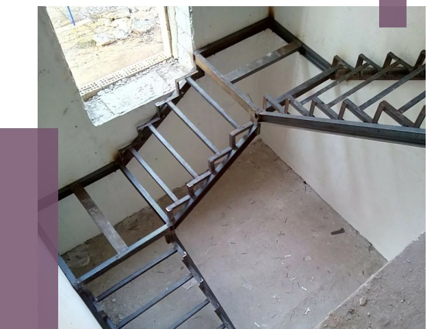 Монтаж лестниц на металлокаркасе в Черняховске от 13100 руб. — ПРОЛЁТ-Чрх