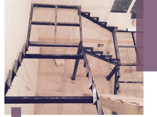 Монтаж лестниц на металлокаркасе в Черняховске быстро и качественно