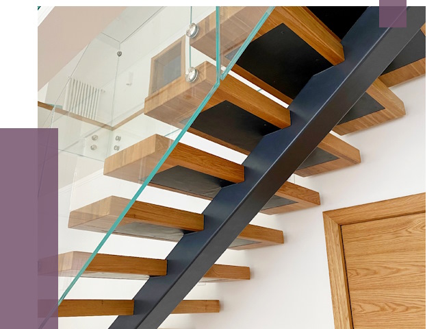 Лестницы на монокосоуре в Черняховске от 19388 руб. под ключ | ПРОЛЁТ-Чрх