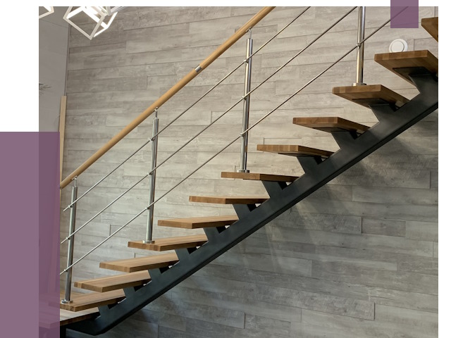 Изготовление лестниц на монокосоуре в Черняховске от 78076 руб. 