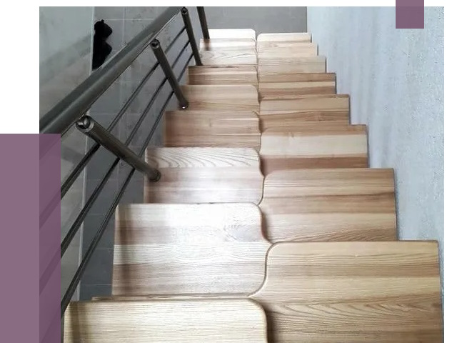 Лестницы гусиный шаг в Черняховске от 13362 руб. под ключ | ПРОЛЁТ-Чрх