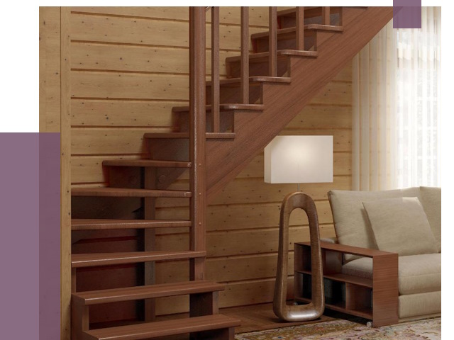 Лестницы эконом класса в Черняховске от 18707 руб. бюджетные решения