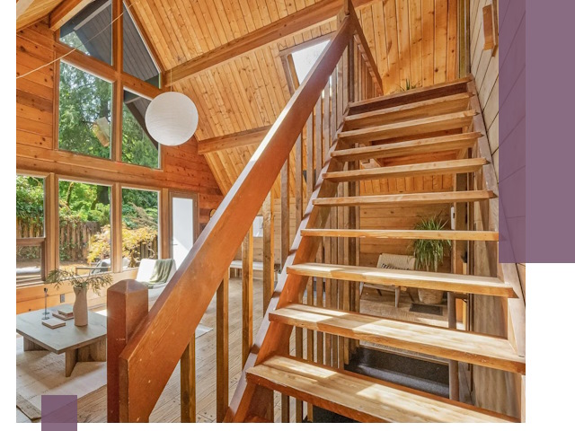 Лестницы для дачи под ключ в Черняховске — изготовление и монтаж