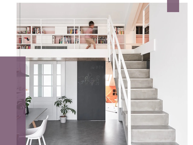 Лестницы для двухуровневой квартиры в Черняховске от 180780 руб. | ПРОЛЁТ-Чрх