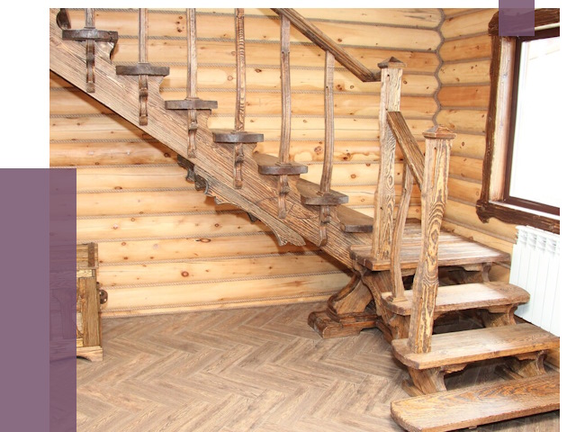 Лестницы в баню в Черняховске от 19598 руб. — изготовление | ПРОЛЁТ-Чрх