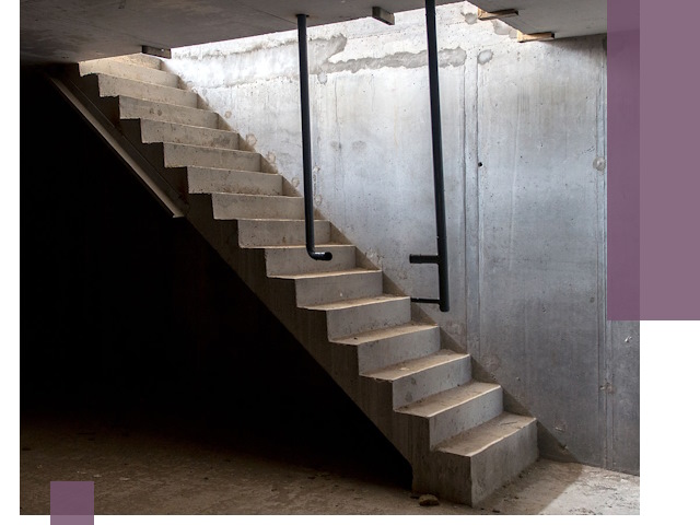 Изготовление и монтаж лестниц в подвале в Черняховске