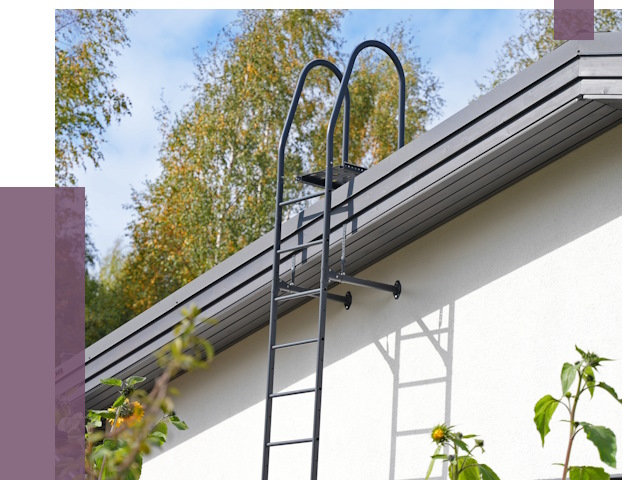 Лестницы на крышу в Черняховске от 19598 руб. — монтаж и монтаж ПРОЛЁТ-Чрх