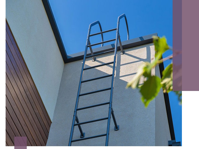 Лестницы на крышу в Черняховске — изготовление, монтаж, демонтаж