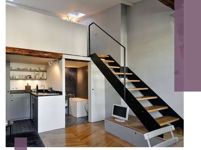 Лестницы на антресоль под ключ в Черняховске — изготовление и монтаж