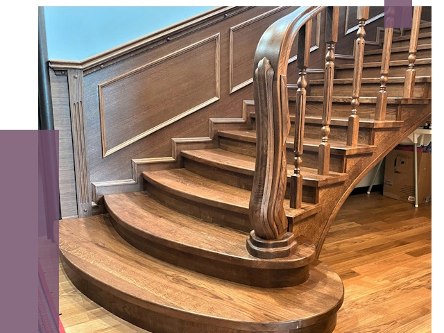 Дубовые лестницы под ключ в Черняховске от 180780 руб. — ПРОЛЁТ-Чрх