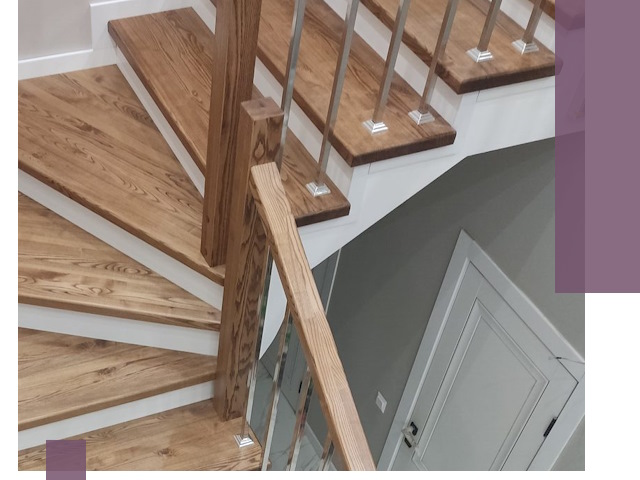 Обшивка металлических лестниц под ключ в Черняховске