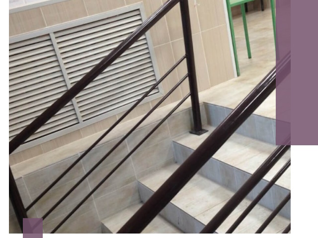 Изготовление перил из металла под ключ в Черняховске