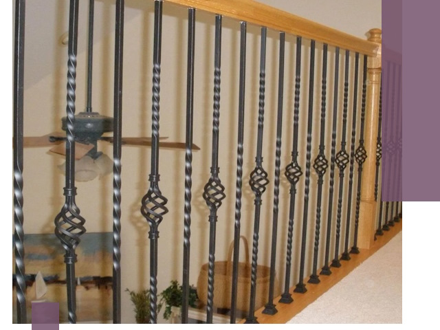 Изготовление и монтаж кованных перил в Черняховске под ключ