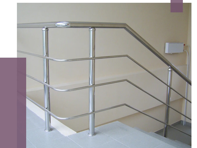 Алюминиевые перила в Черняховске от 6498 руб. под ключ | ПРОЛЁТ-Чрх