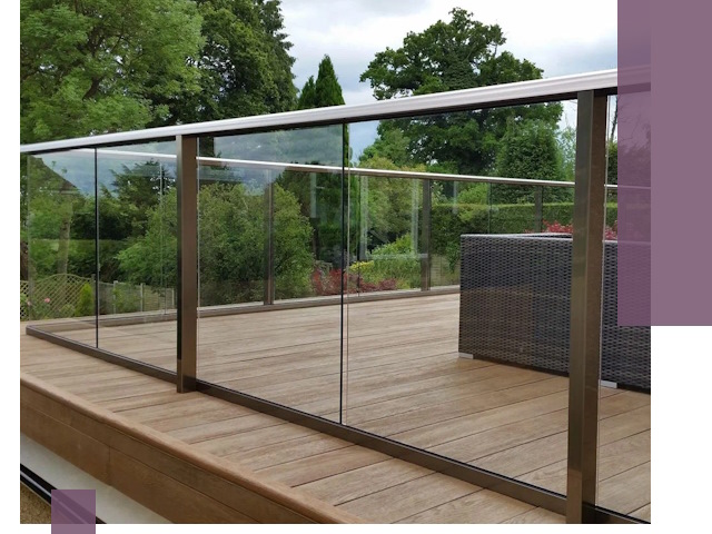 Алюминиевые перила на заказ в Черняховске — монтаж и гарантия