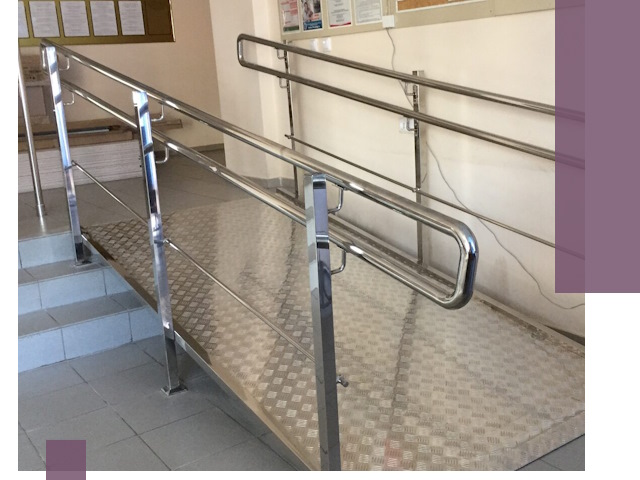 Перила для инвалидов в Черняховске — надежные поручни и ограждения