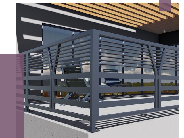 Изготовление балконных ограждений в Черняховске от 11004 руб. | ПРОЛЁТ-Чрх