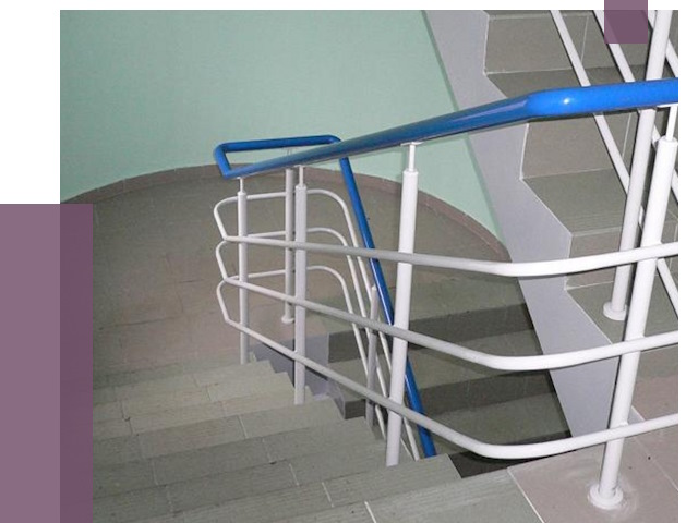 Перила в подъезде в Черняховске — установка и замена от 7598 руб. | ПРОЛЁТ-Чрх