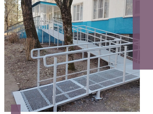 Пандусы под ключ в Черняховске: изготовление, монтаж и демонтаж