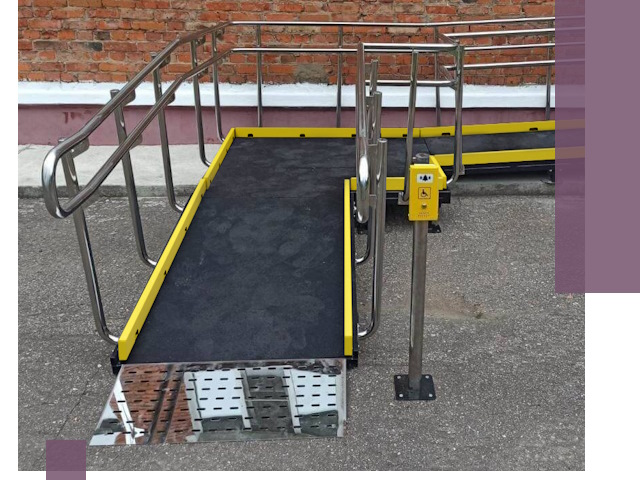 Изготовление наклонных пандусов для инвалидов в Черняховске