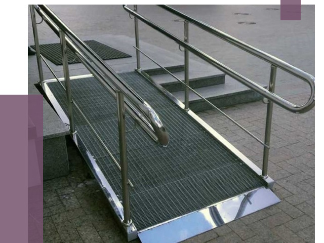 Монтаж пандусов для инвалидов в Черняховске от 8824 руб. под ключ | ПРОЛЁТ-Чрх