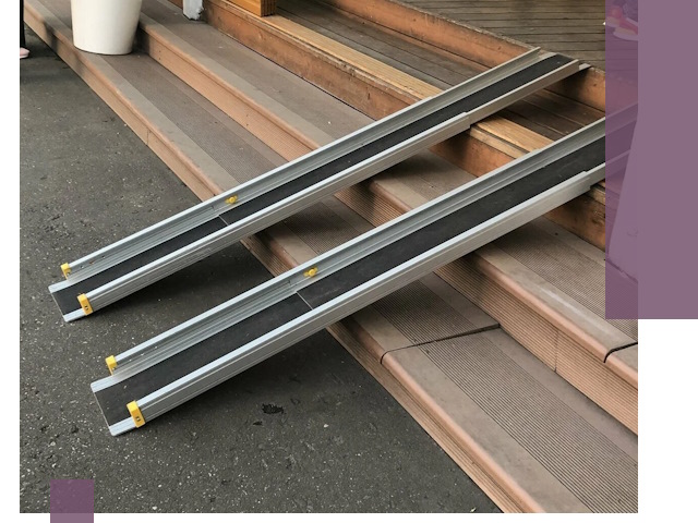 Телескопические пандусы под ключ в Черняховске — изготовление и монтаж