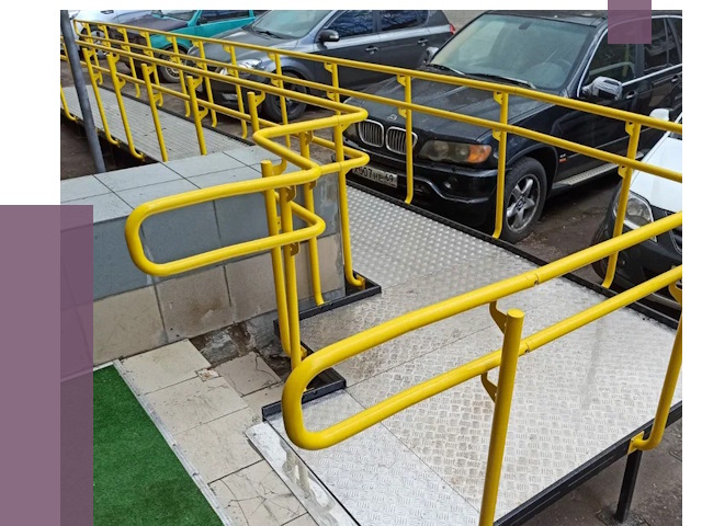 Стационарные пандусы в Черняховске от 12576 руб. | ПРОЛЁТ-Чрх