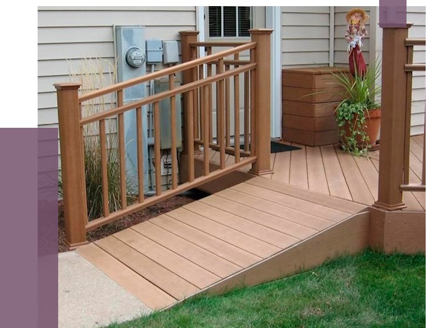 Пандус на крыльцо в Черняховске под ключ от 7965 руб. 