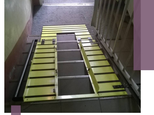 Профессиональный монтаж пандуса в подъезд в Черняховске