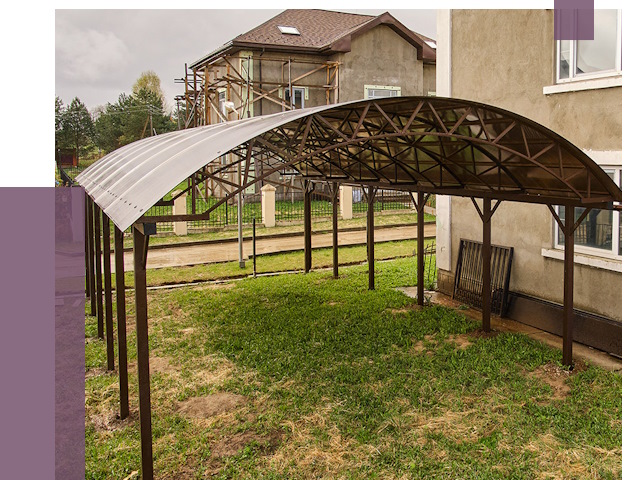 Демонтаж навесов в Черняховске от 4716 руб. — разборка и вывоз | ПРОЛЁТ-Чрх