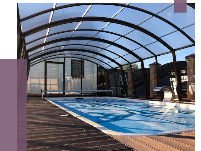 Навесы для бассейна в Черняховске от 17187 руб. под ключ | ПРОЛЁТ-Чрх