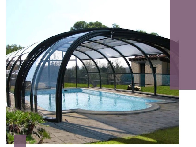 Навесы для бассейна в Черняховске: изготовление и монтаж под ключ