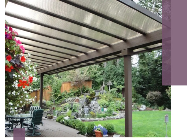 Навесы из поликарбоната под ключ в Черняховске быстро и надёжно