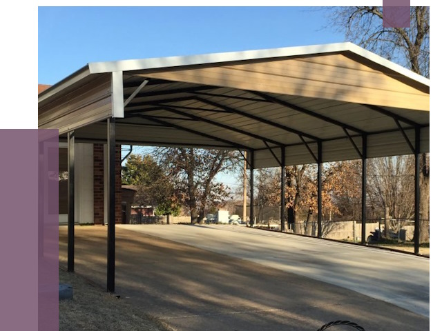 Двускатные навесы в Черняховске от 8227 руб.  | ПРОЛЁТ-Чрх