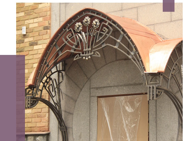 Арочные козырьки в Черняховске от 14934 руб. 