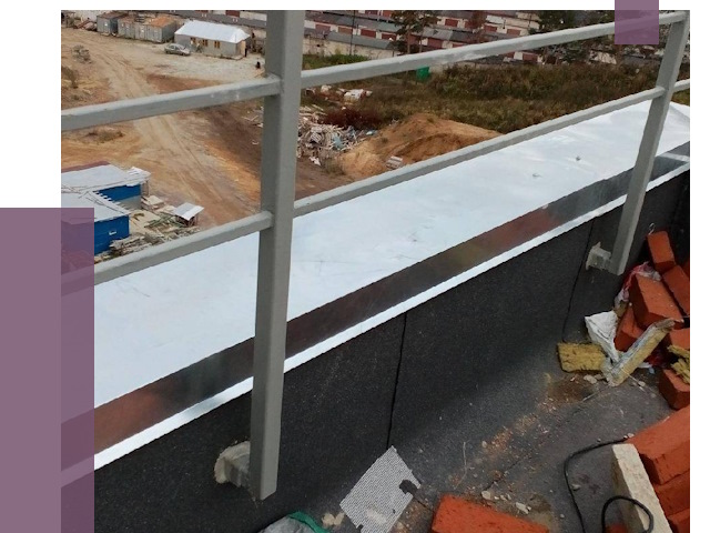 Монтаж парапетов в Черняховске от 4402 руб.  | ПРОЛЁТ-Чрх