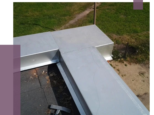 Оцинкованные парапеты в Черняховске от 8227 руб.  | ПРОЛЁТ-Чрх